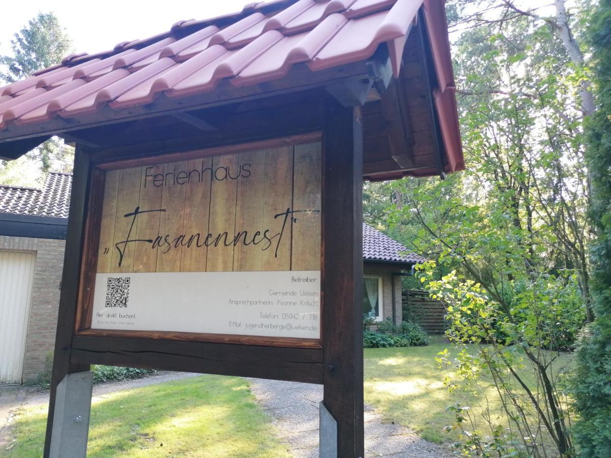 Ferienhaus Fasanennest Uelsen Exteriér fotografie